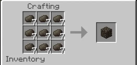 Banalsite Cobblestone Recipe