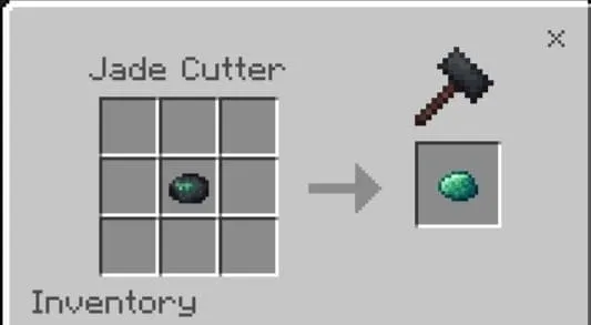 Impure Nefrite Recipe from Nefrite Andesine Rock