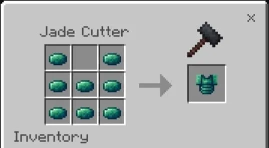 Nefrite Chestplate Recipe