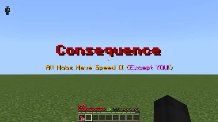 Consequence Warning