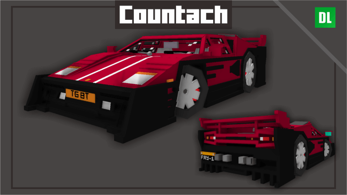 Lamborghini Countach: Model 1