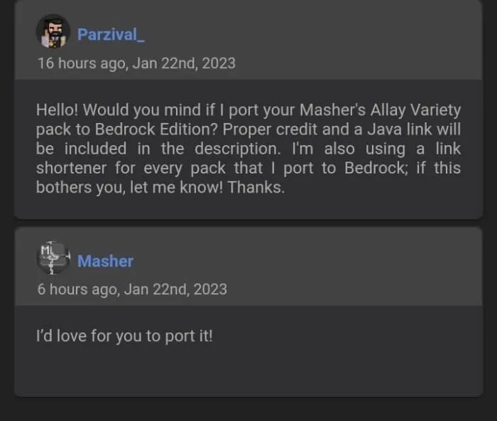 Masher's Permission for Parzival_