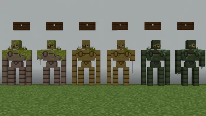 Iron Golems Variants