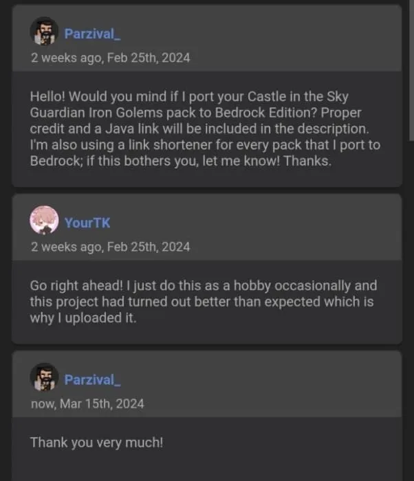 YourTK's Permission for Parzival_