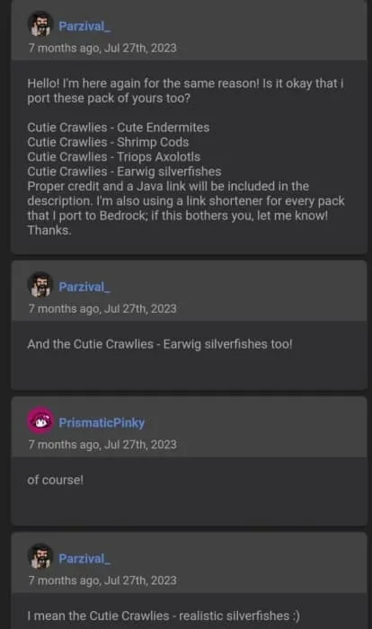 Prismatic Pinki's Permission for Parzival_