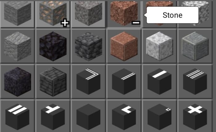 Available Blocks: Screenshot 1