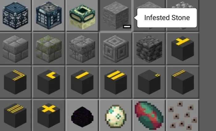 Available Blocks: Screenshot 2