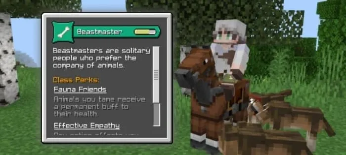 Beastmaster Class Description