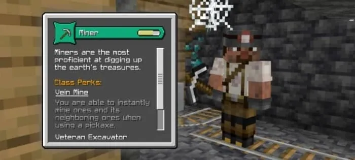 Miner Class Description