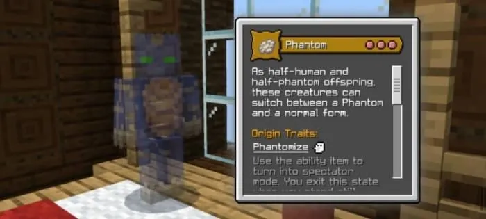Phantom Origin Description