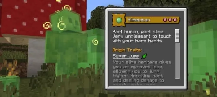 Slimecican Origin Description