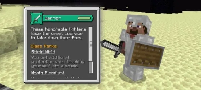 Warrior Class Description