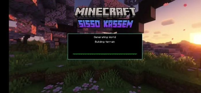 Loading Screen: Screenshot