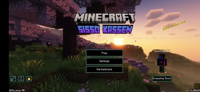 Main Screen: Screenshot