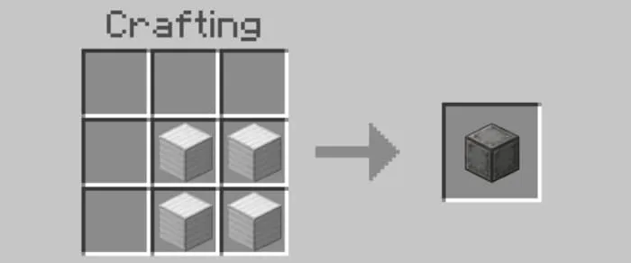 Compressed Iron Block Recipe
