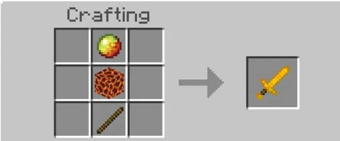 Fire Sword Recipe
