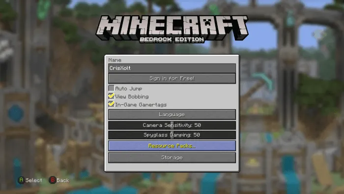 Vanilla DX: LCE/4JD UI: Deactivation 1
