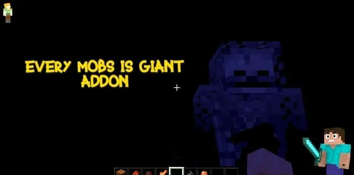Minecraft But, Every Mob is Giant: Screenshot 5