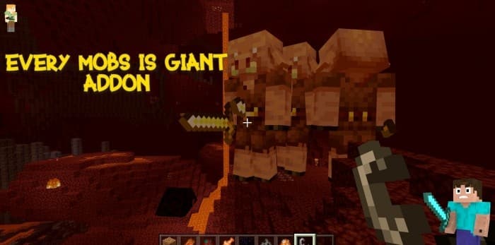 Minecraft But, Every Mob is Giant: Screenshot 9
