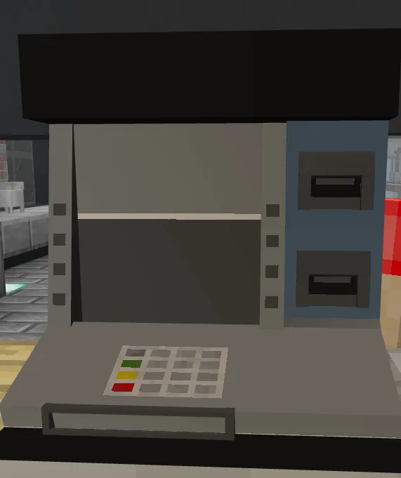 Cash Register Used For Decoration