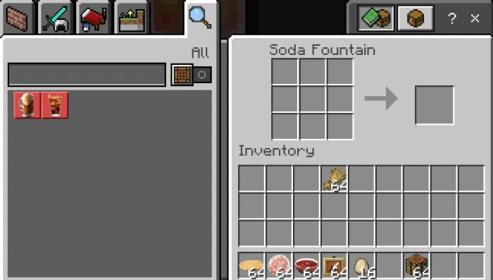 Soda Machine Recipes