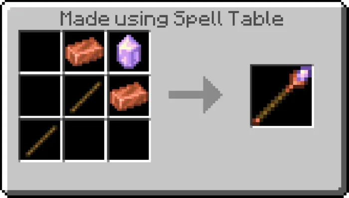 Amethyst Staff Recipe