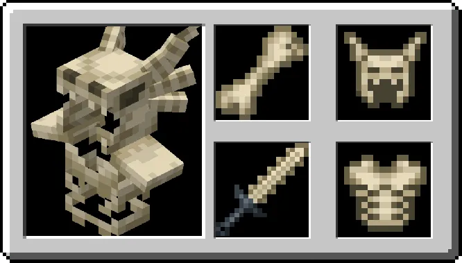 Drake Bone Armor, Items and Weapons