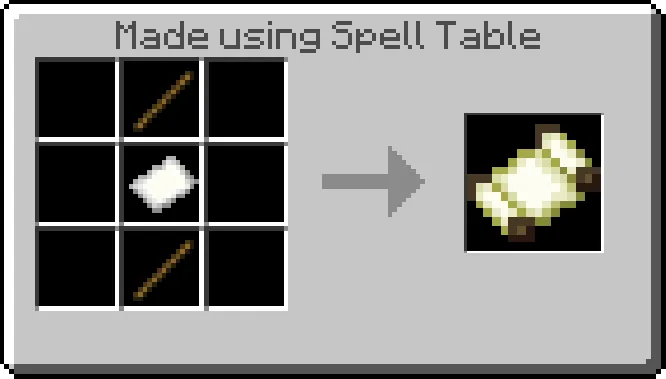 Empty Scroll Recipe
