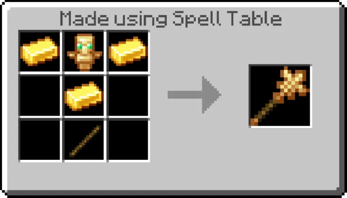 Evocation Wand Recipe