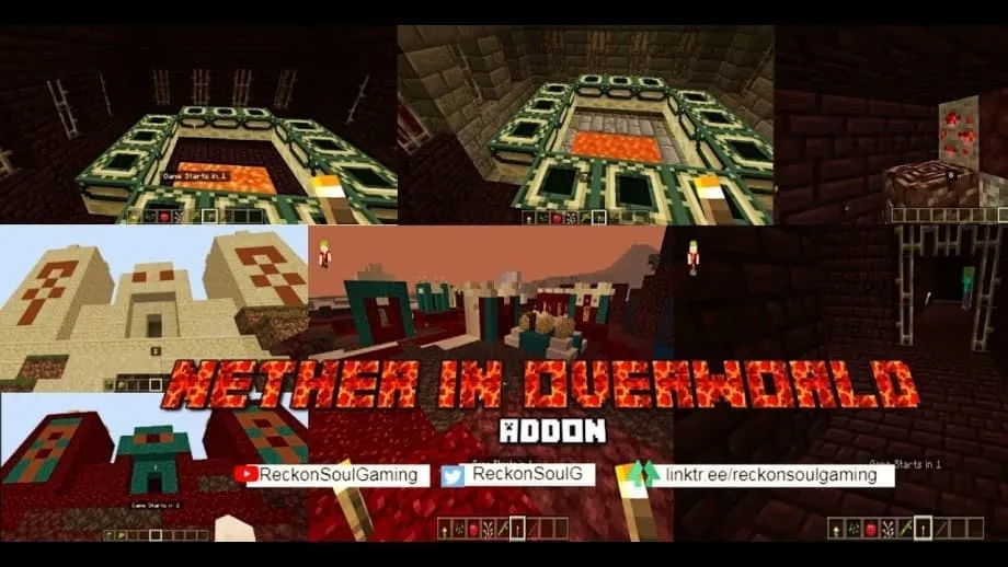 Thumbnail: Nether In Overworld Addon