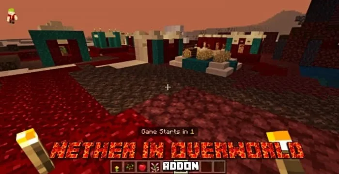 Nether In Overworld: Screenshot 3