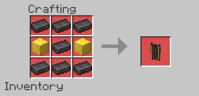 Netherite Shield Recipe