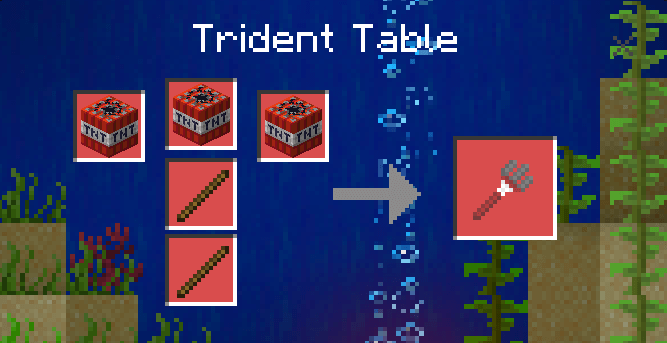 TNT Trident Recipe