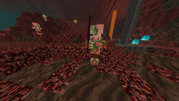 Zombie Pigman Villager: Screenshot 2
