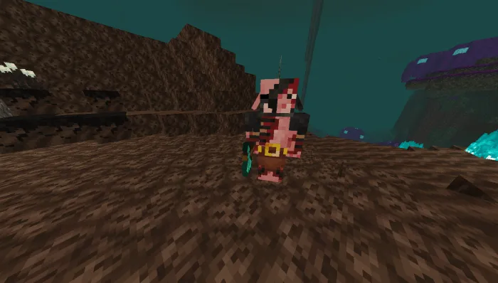 Withered Zombie Piglan Brute: Screenshot 2