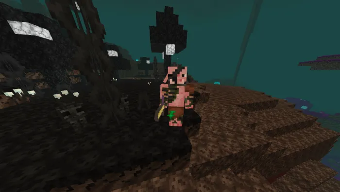 Withered Zombie Piglan: Screenshot 2