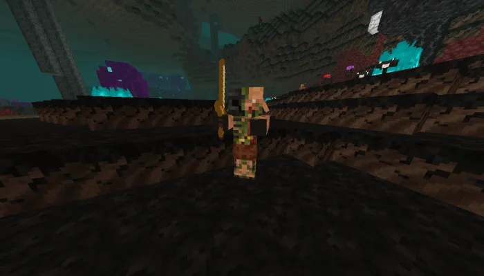Withered Zombie Piglin: Screenshot 1