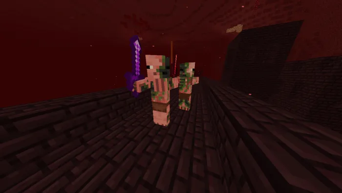 Withered Zombie Pigman: Screenshot 1