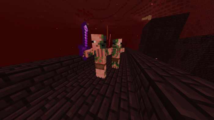 Withered Zombie Pigmen: Screenshot 1