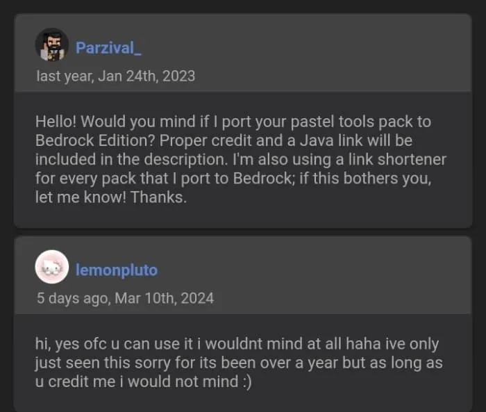 lemonpluto's Permission for Parzival_