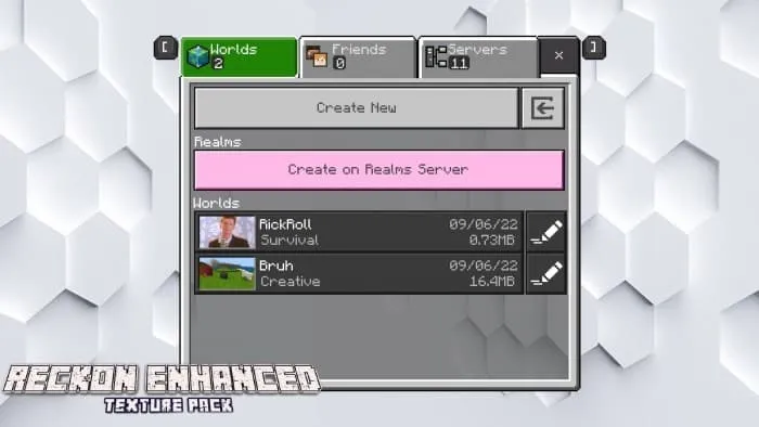 Reckon Enhanced Texture Pack: Screenshot 1