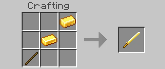 Golden Katana Recipe