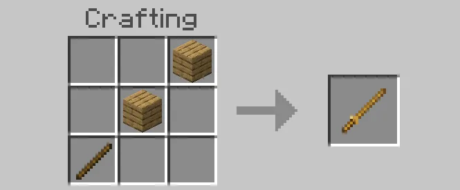 Wooden Katana Recipe