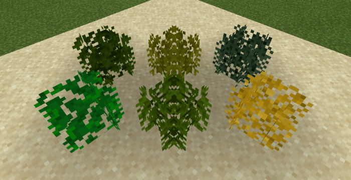 Fused's Lush Leaves Texture Pack screenshot №2