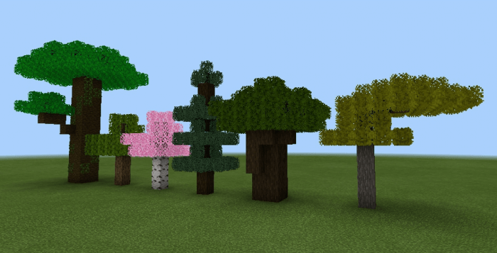Fused's Lush Leaves Texture Pack screenshot №3