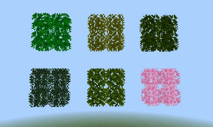 Fused's Lush Leaves Texture Pack screenshot №1