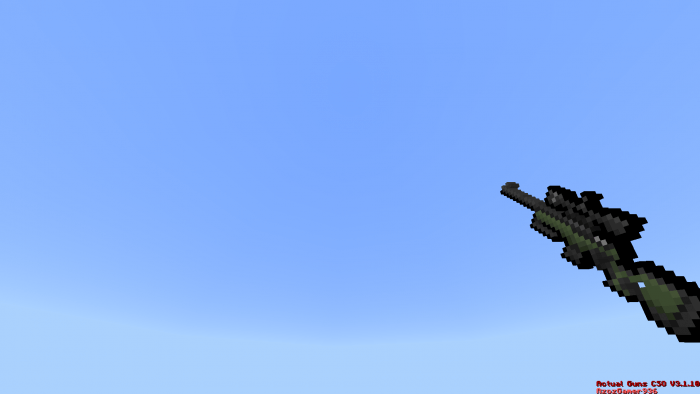 Bug with Gun in the Air