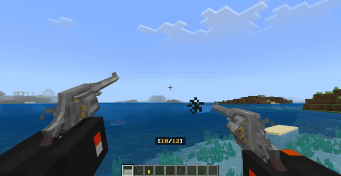 Shooting from Double .38 Revolver