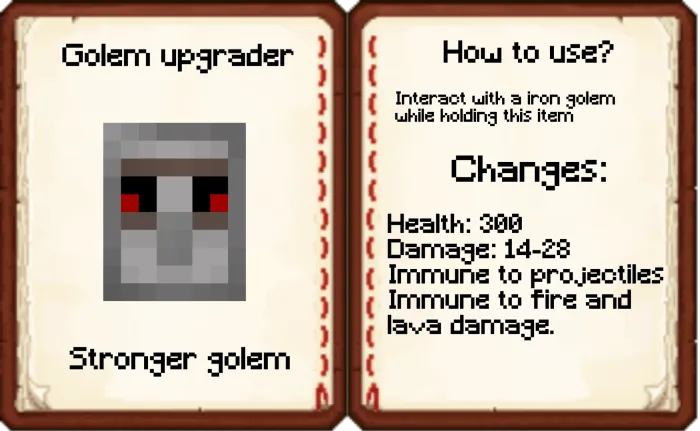 Golem Upgrader