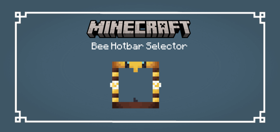 Thumbnail: Bee Hotbar Selector!